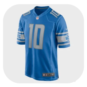 Isiah Pacheco Blue Jersey - Your Game Day