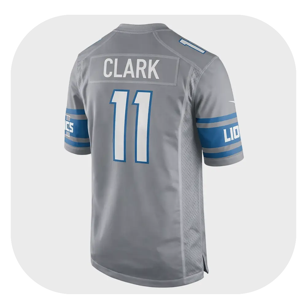 Damone Clark Grey Back Jersey