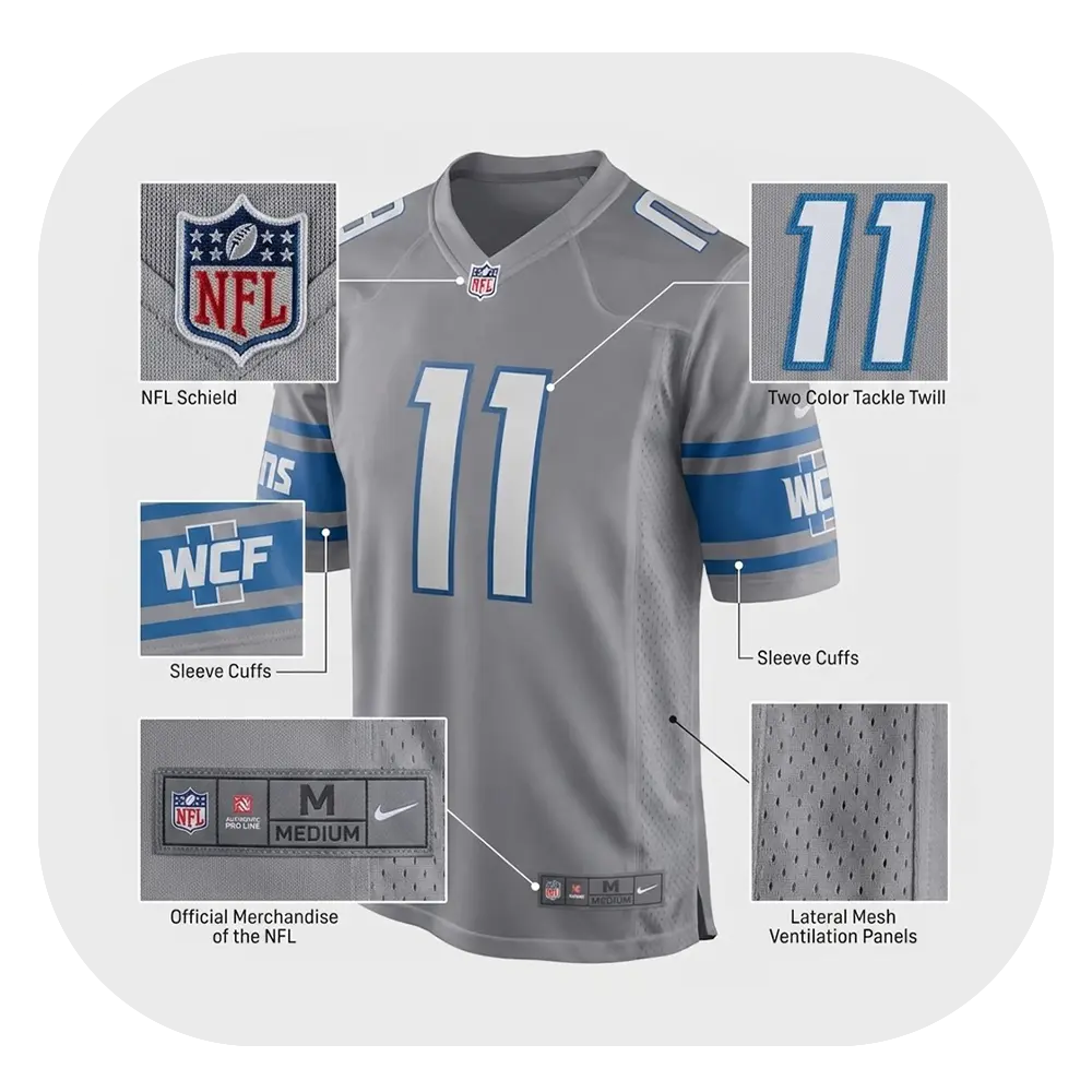 Damone Clark Grey Details of this Jersey