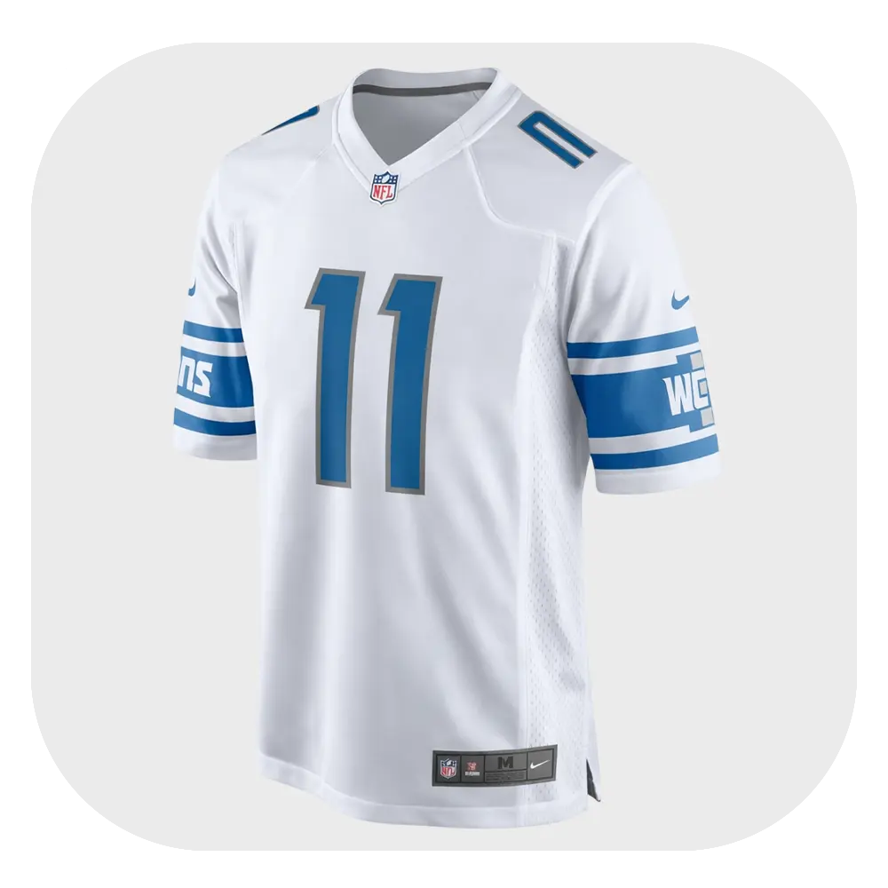 Damone Clark White Front Jersey
