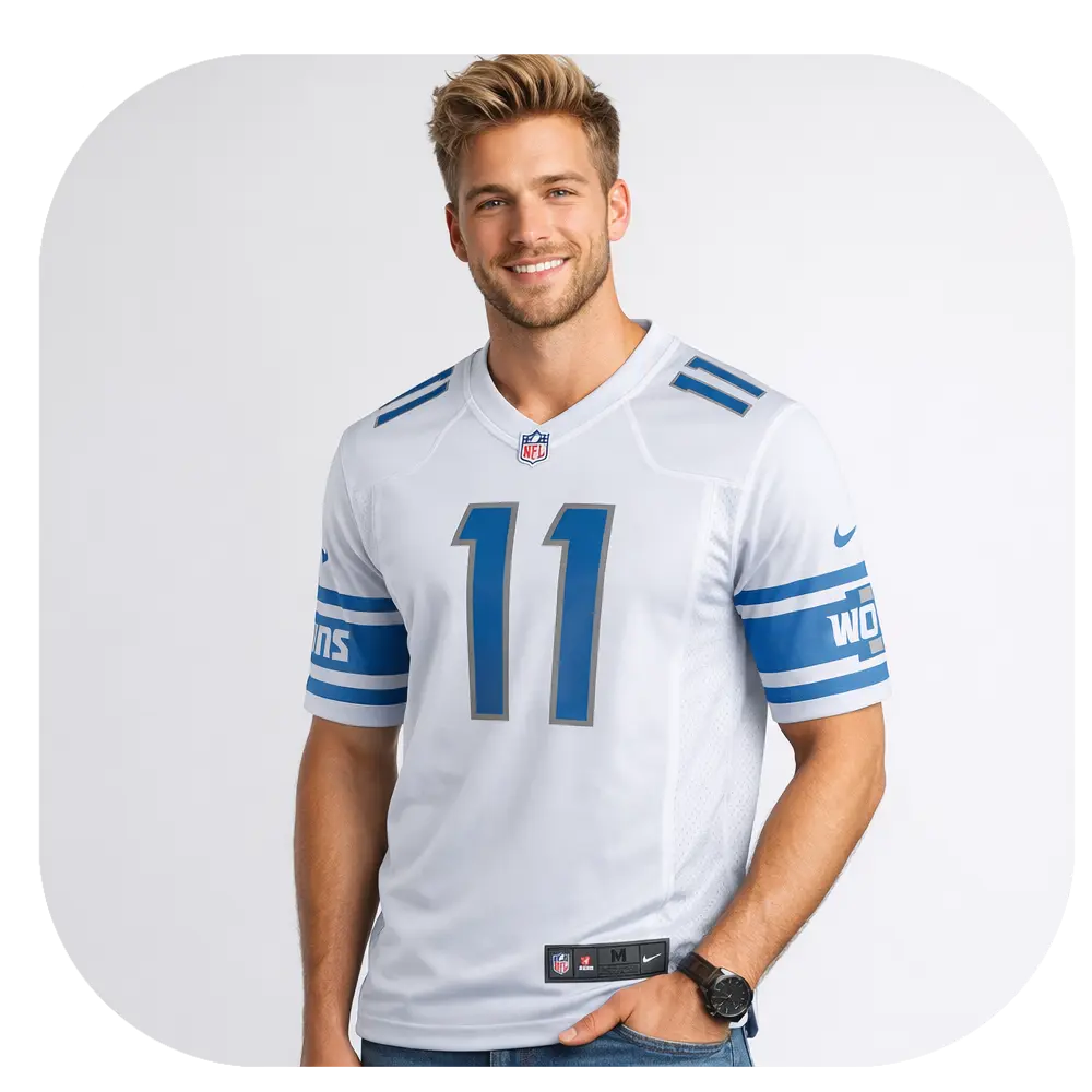 Damone Clark White Jersey