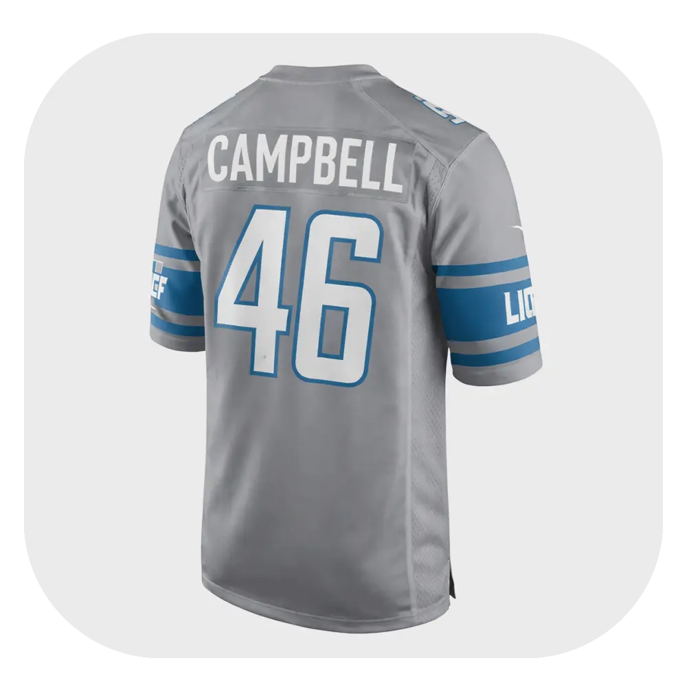 Jack Campbell Grey Back Jersey