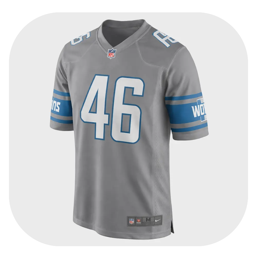 Jack Campbell Grey Front Jersey