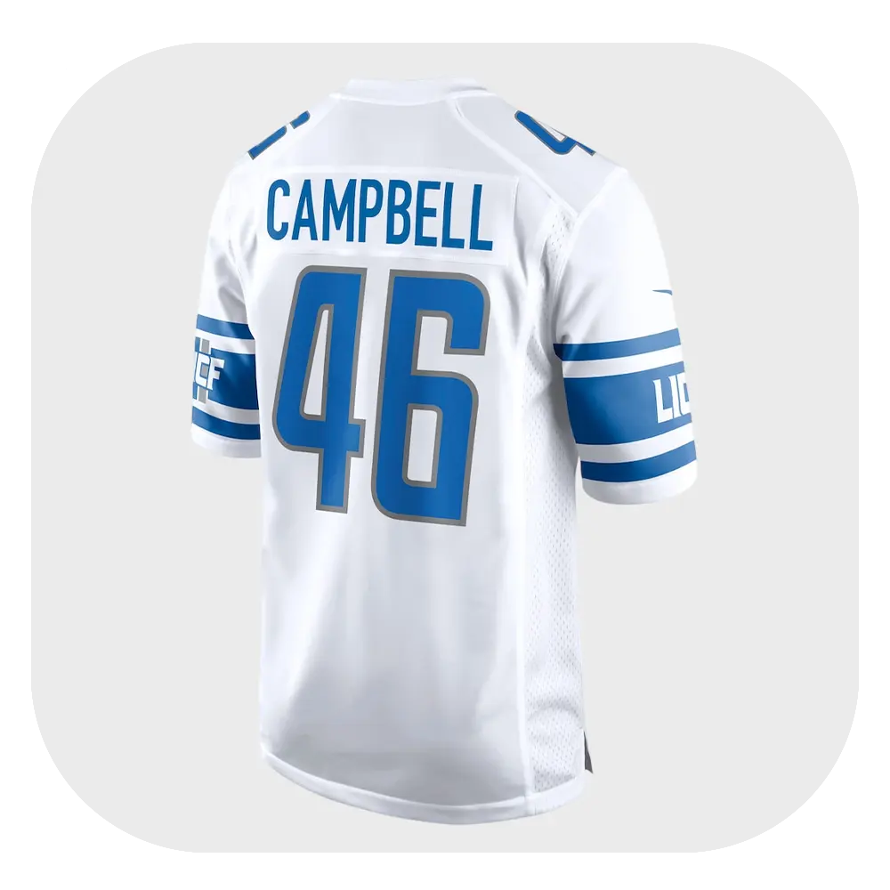Jack Campbell White Back Jersey