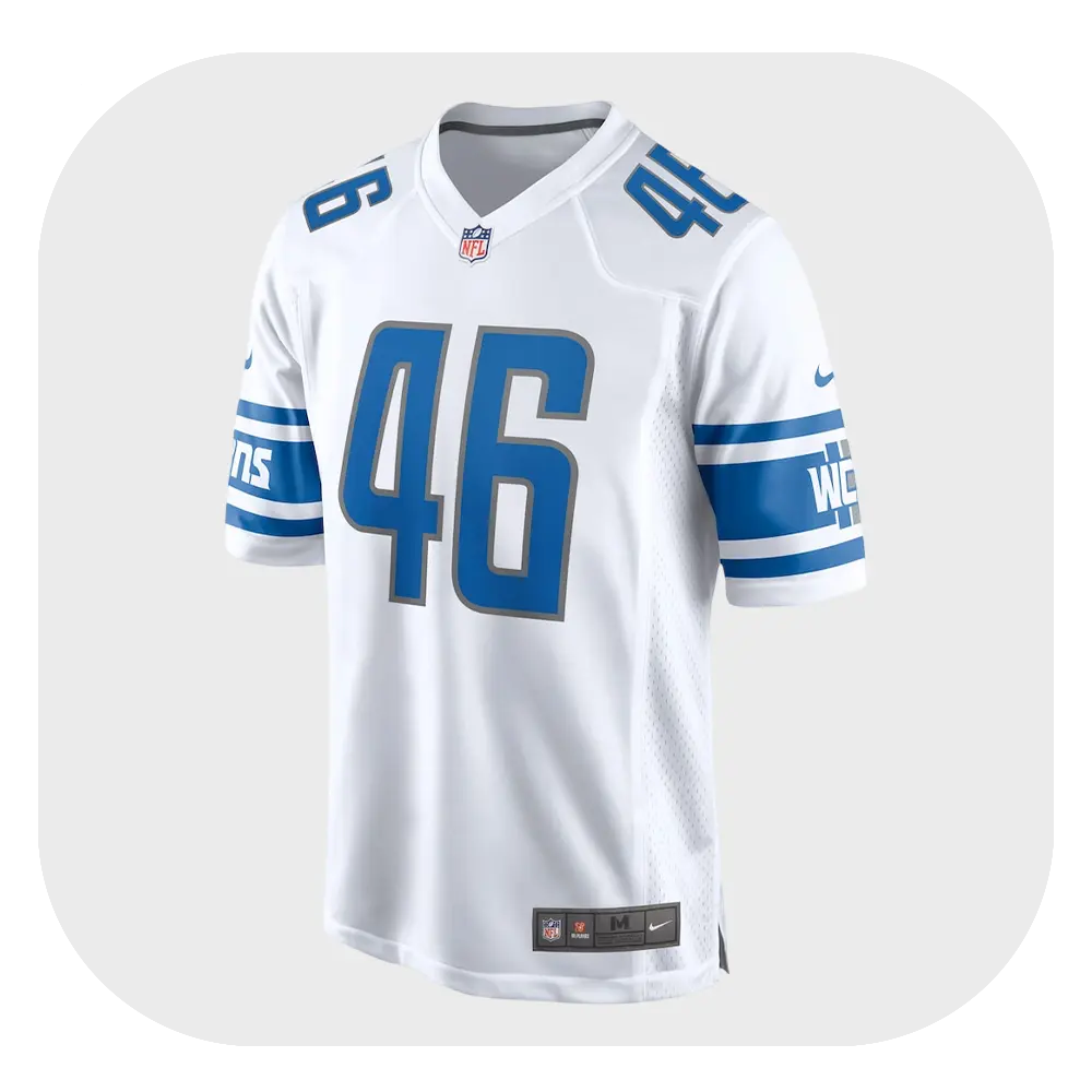 Jack Campbell White Front Jersey