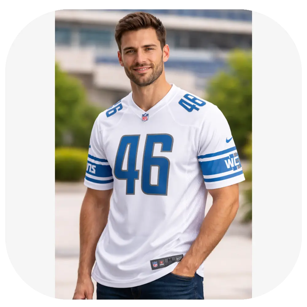 Jack Campbell White Look Jersey