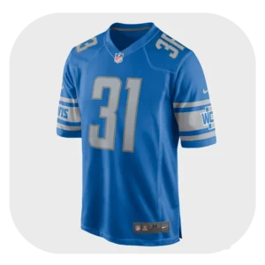 Kerby Joseph #31 Blue Jersey – Must-Have for True Football Fans