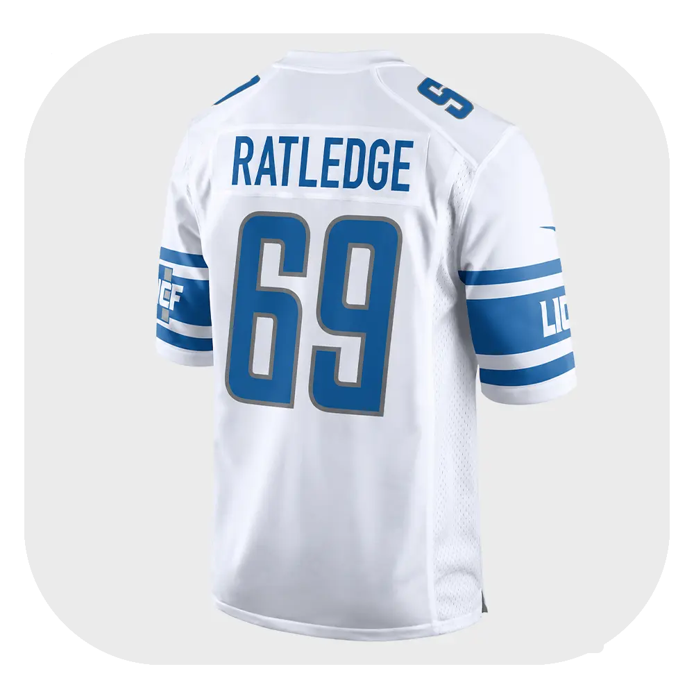 Tate Ratledge White Jersey B