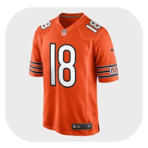Caleb Williams Game Fans Orange Jersey