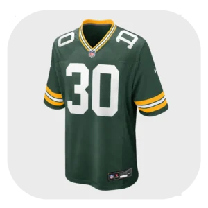 Chris Brooks Packers Team Green Game Jersey