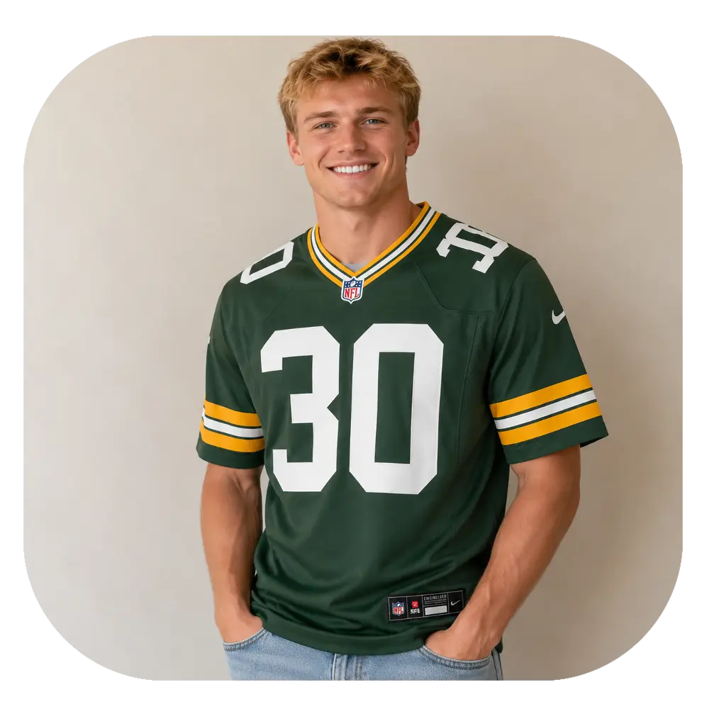 Chris Brooks Packers Team Jersey