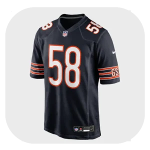 Darnell Wright #58 Bears Navy Jersey