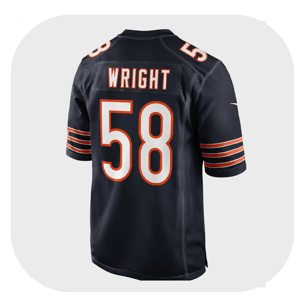 Darnell Wright Navy Jersey