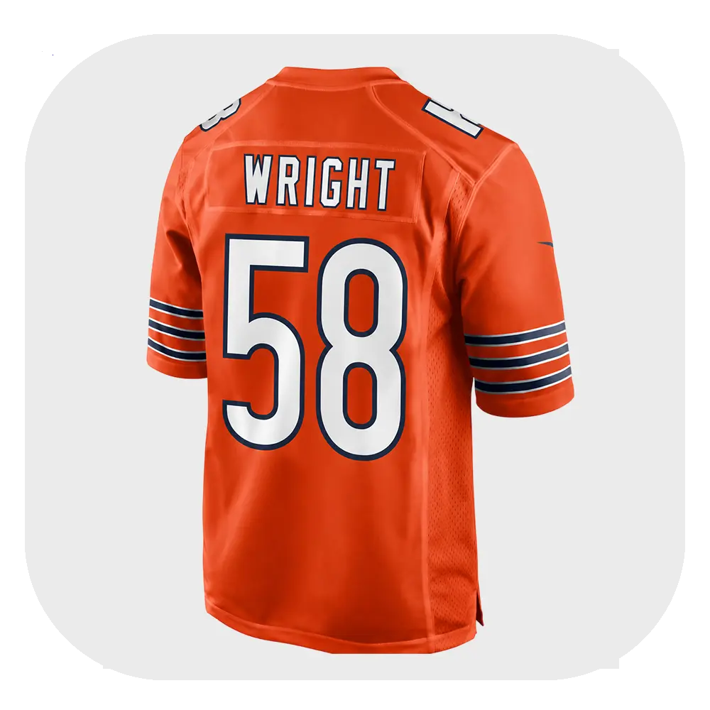 Darnell Wright Orange Jersey