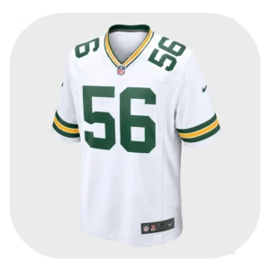 Edgerrin Cooper #56 Packers Team White Jersey