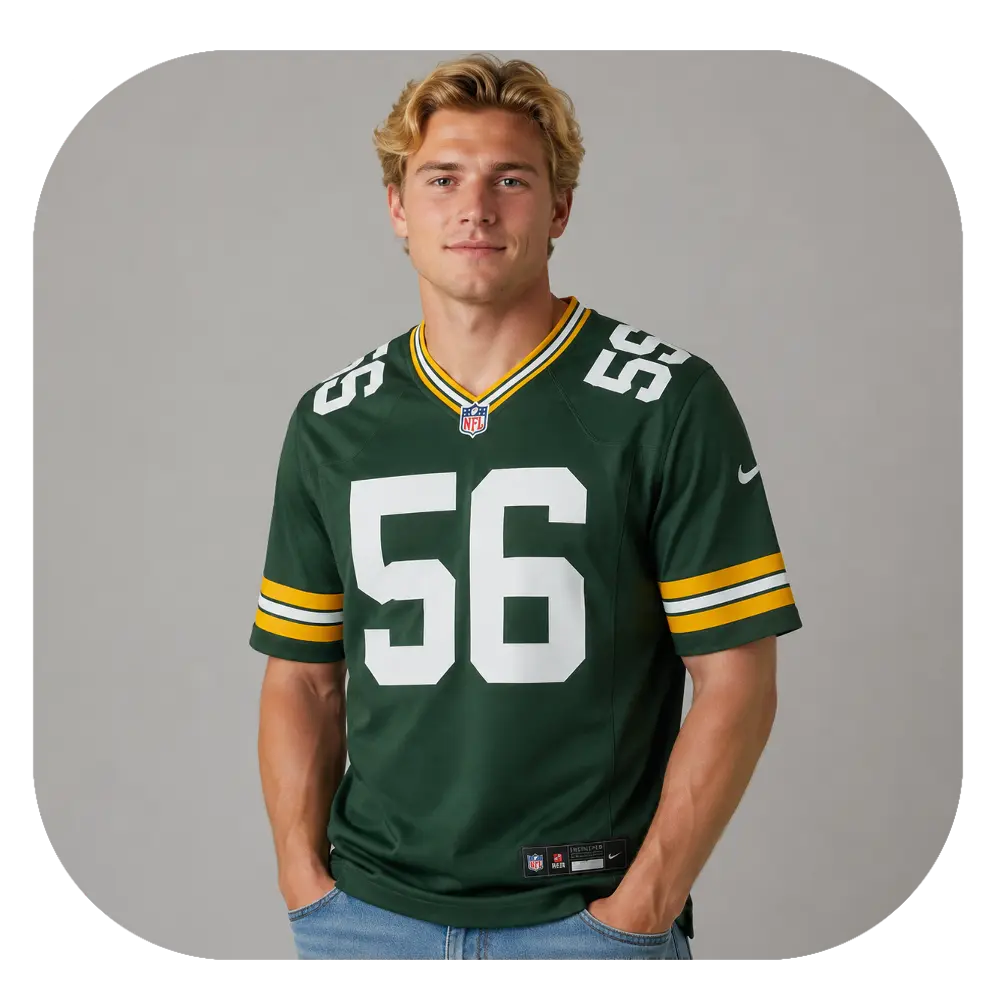 Edgerrin Cooper Packers Green Jersey