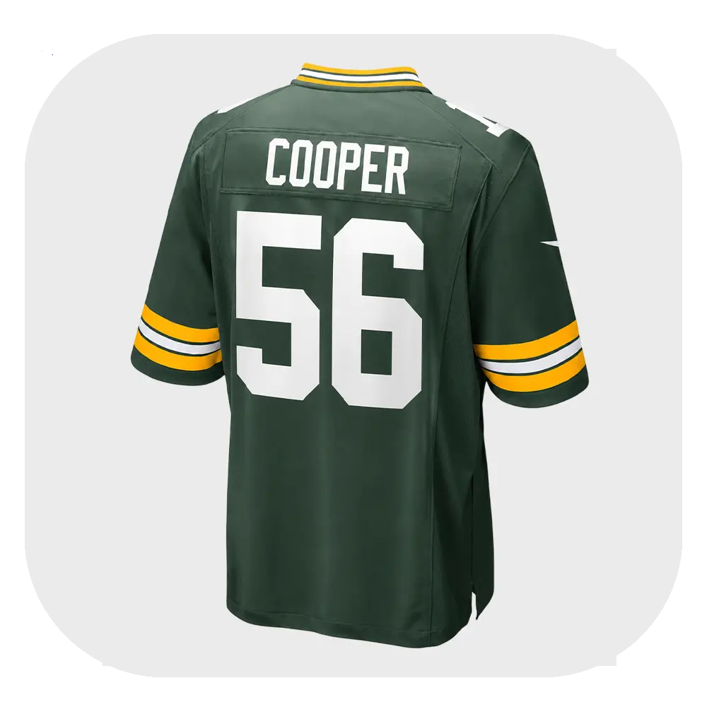 Edgerrin Cooper Team Green Jersey