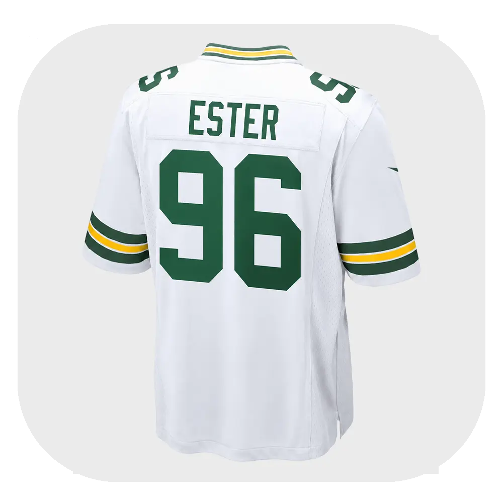 James Ester Packers Team White Fan Jersey (1)