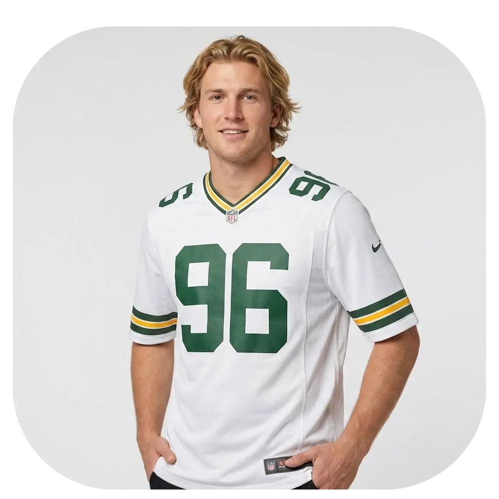 James Ester Packers Team White Fan Jersey (2)