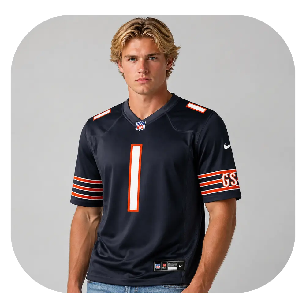 Jaylon Johnson Navy Jersey