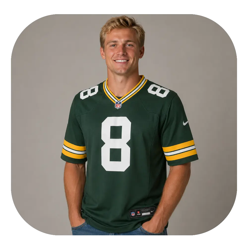 Josh Jacobs Green Game Fan Jersey