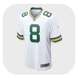 Josh Jacobs White Packers Game Jersey