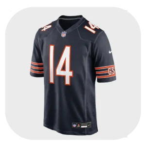 Kalif Raymond Navy Bears Game Jersey