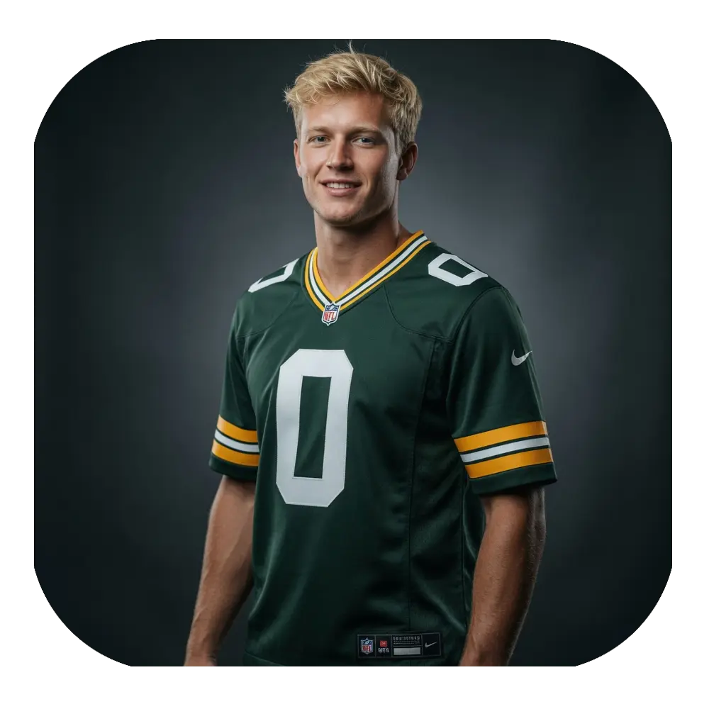 Matthew Golden #0 Green Jersey