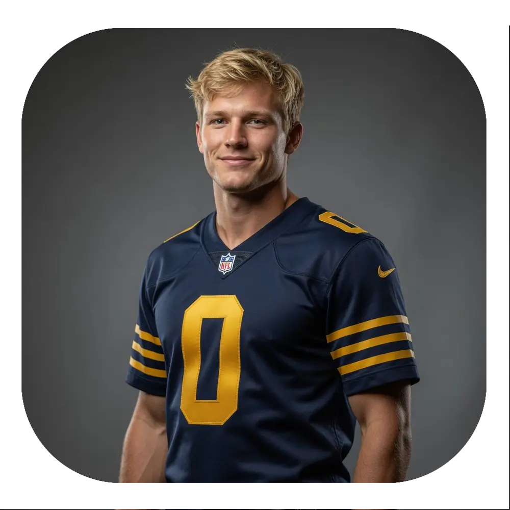 Matthew Golden Fan #0 Navy Jersey