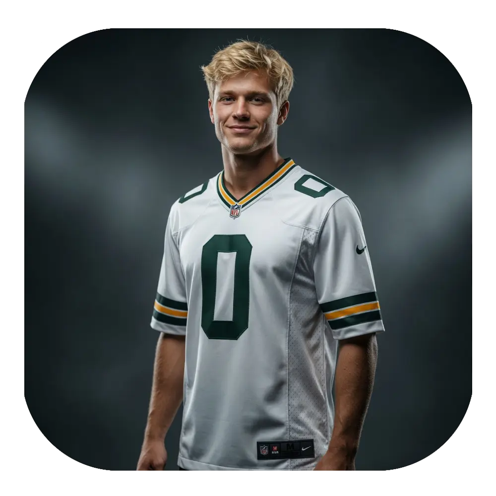 Matthew Golden Game Fan White Jersey