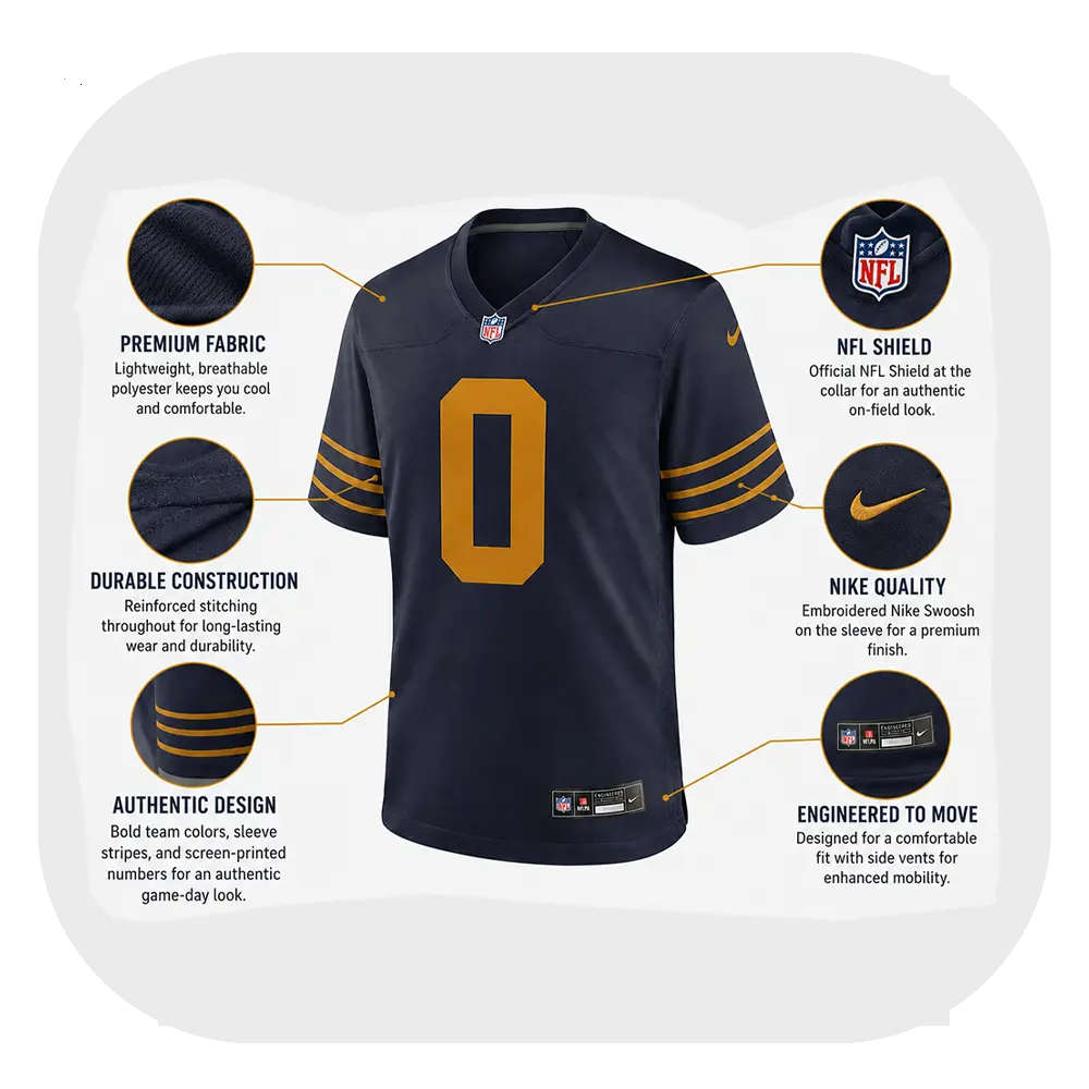 Matthew Golden Game Navy Jersey