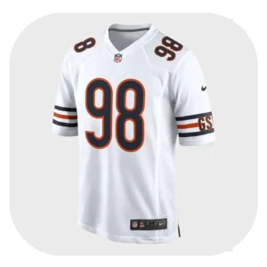 Montez Sweat White Game #98 Jersey