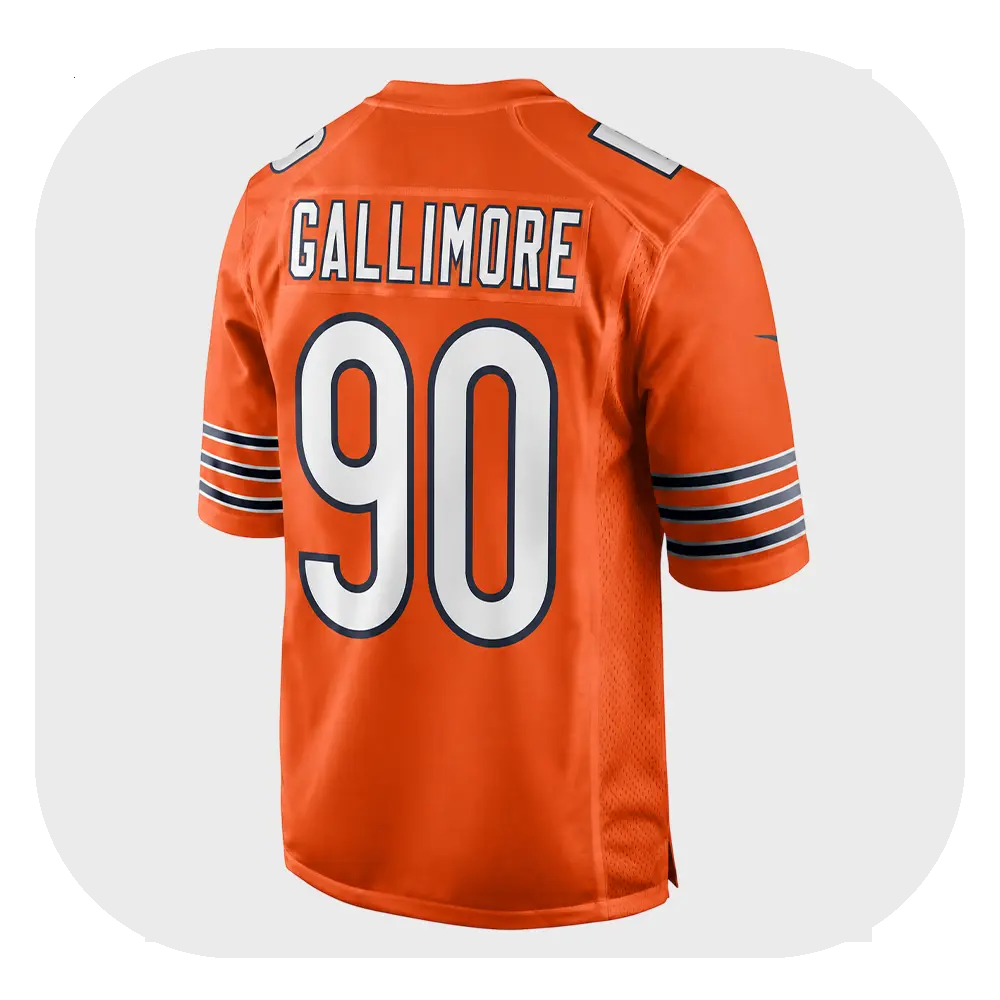 New Neville Gallimore Orange Jersey