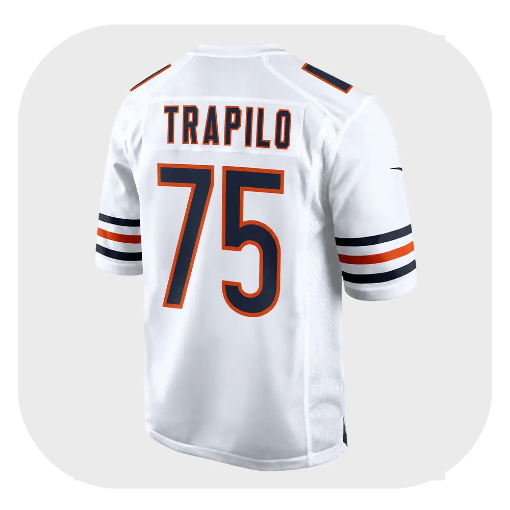 Ozzy Trapilo Bears White Jersey
