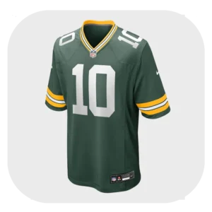 Jordan Love Green Game Packers Jersey