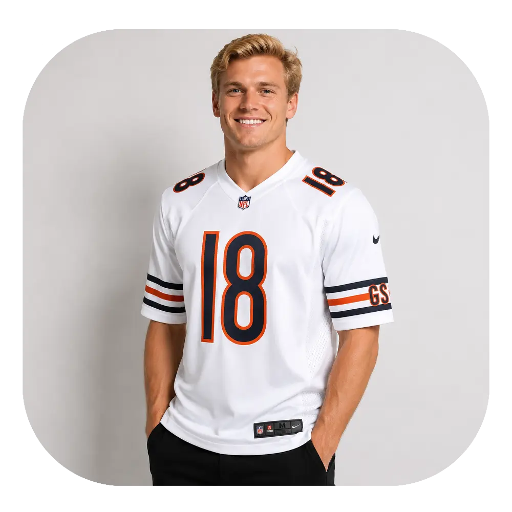Williams White Jersey